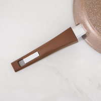 Сковорода «Гранит Brown», d=26 см, антипригарное покрытие, съёмная ручка, цвет МИКС Сковорода «Гранит Brown», d=26 см, антипригарное покрытие, съёмная ручка, цвет МИКС