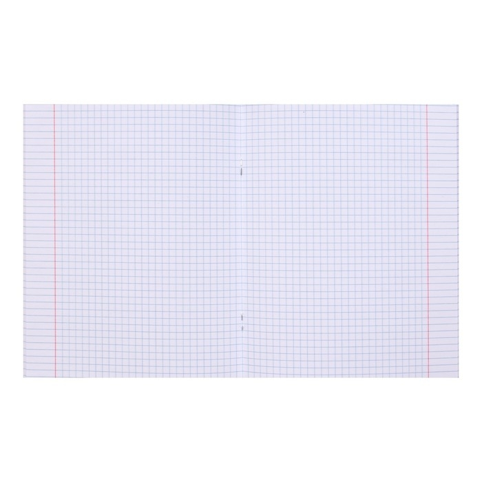 Тетрадь 48 листов в клетку на скрепке METALLIC Тетрадь 48 листов в клетку на скрепке METALLIC "Зелёная", обложка бумвинил, блок офсет