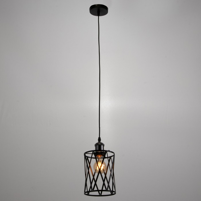 Светильник BayerLux 69954/1 E27 40Вт черный 15х15х18-118 см