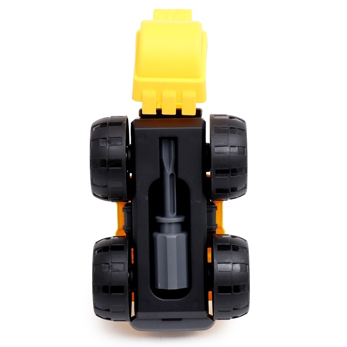 Конструктор винтовой &laquo;Экскаватор&raquo;, с отвёрткой, 27 деталей