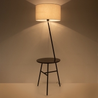 Торшер 19072/1 E27 40Вт черный 45х40х170 см