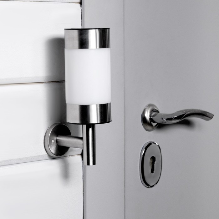 Садовый светильник Uniel Sydney на солнечной батарее, 7.5 &times; 22 &times; 11 см, свечение белое