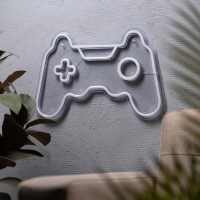 Неоновая вывеска &laquo;Геймпад&raquo; 40.5 x 28 см, USB, свечение сине-красно-зелено-тепло белое