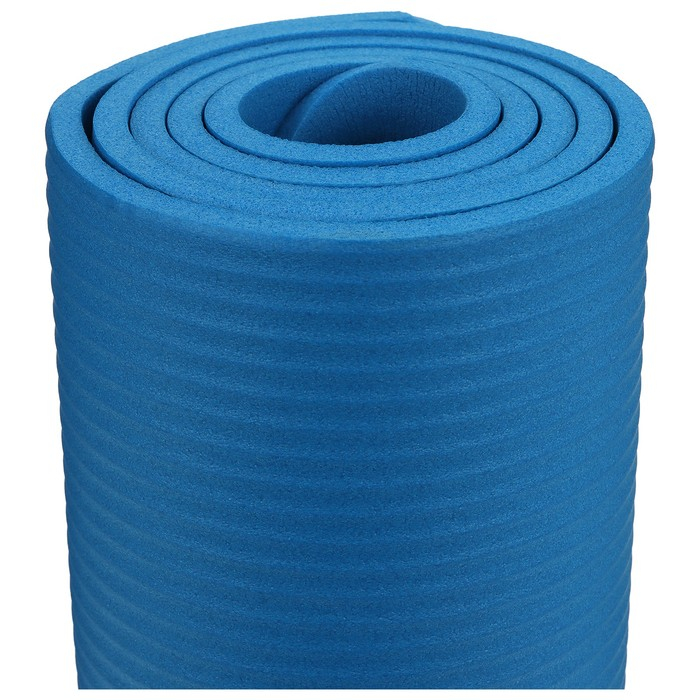 Коврик для йоги Sangh, 183&times;61&times;1 см, цвет синий
