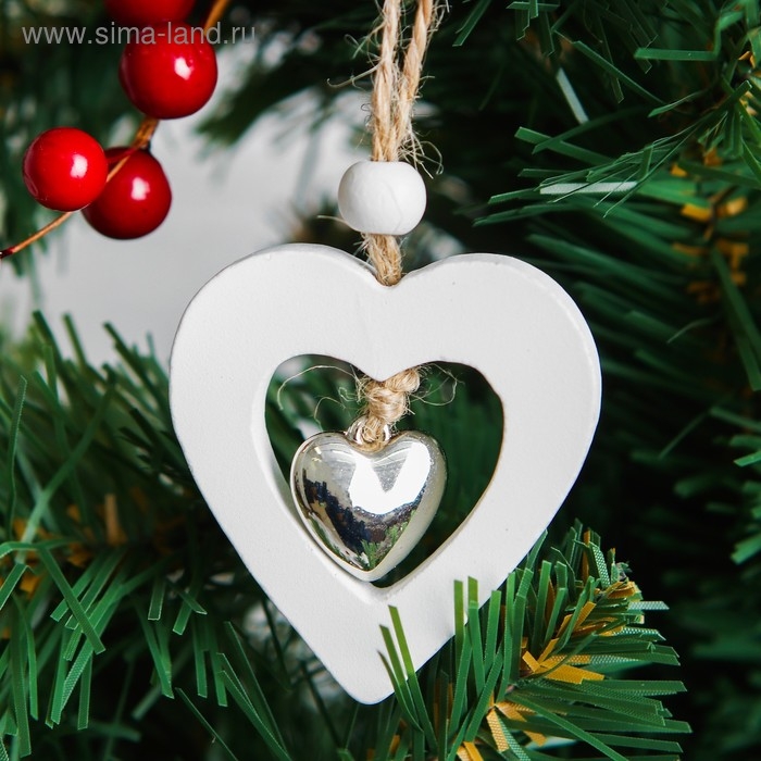 Подвеска новогодняя &laquo;Фигурки&raquo;, с бубенчиком, МИКС