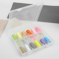 Набор ниток &laquo;Пастель&raquo;, 40/2, 200 м, 18 шт, в органайзере, цвет разноцветный