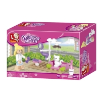 Конструктор «Розовая мечта. Кошачий салон», 30 деталей Конструктор «Розовая мечта. Кошачий салон», 30 деталей