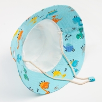 Панама детская MINAKU "Дино", цв, голубой, р-р 54