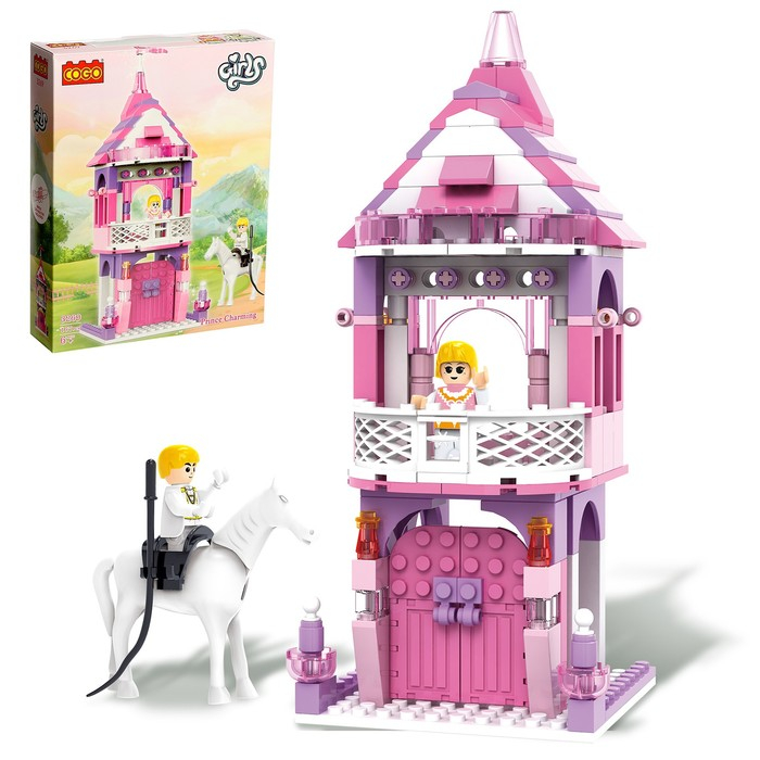 Конструктор «Девчонки: принцесса в замке», 167 деталей Конструктор «Девчонки: принцесса в замке», 167 деталей