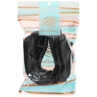 Скакалка для художественной гимнастики утяжелённая Grace Dance, 3 м, цвет чёрный Скакалка для художественной гимнастики утяжелённая Grace Dance, 3 м, цвет чёрный