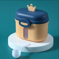 Контейнер для хранения детского питания &laquo;Корона&raquo;, 240 гр., цвет желтый