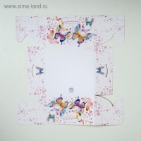 Коробка для капкейков, кондитерская упаковка, 4 ячейки &laquo;Самого прекрасного&raquo;, 16 х 16 х 10 см