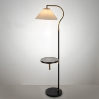Торшер 19040/1 E27 40Вт черно-золотой 50х30х165 см