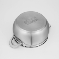 Кастрюля из нержавеющей стали Доляна &laquo;Гиперион&raquo;, 3,5 л, d=20 см, с крышкой