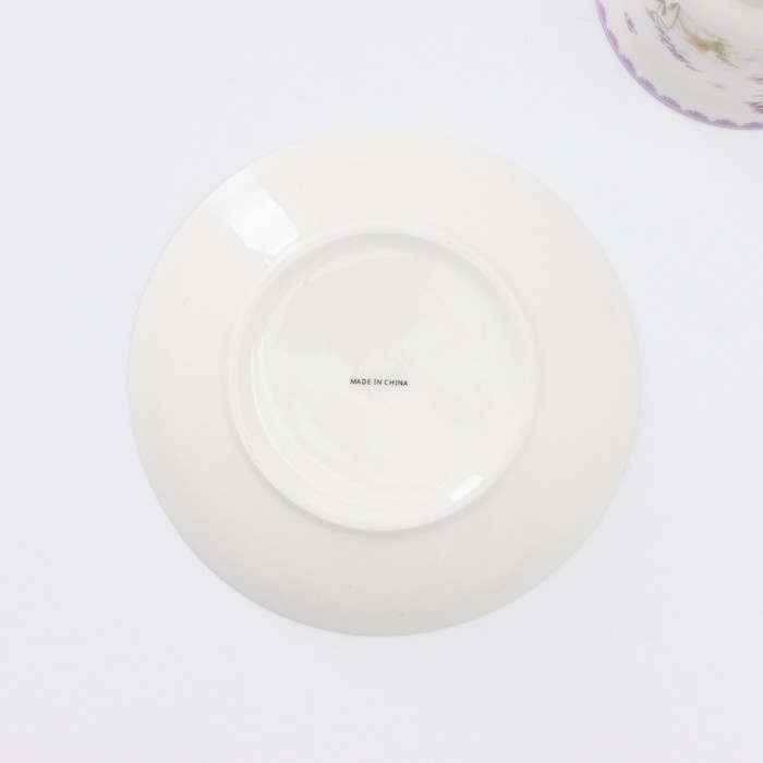 Чайный сервиз керамический &laquo;Прованс&raquo;, 12 предметов: 6 чашек 200 мл, 6 блюдец d=13,5 см