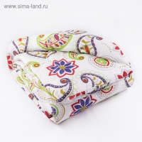 Одеяло всесезонное, размер 140х205 см, цвет МИКС, синтепон