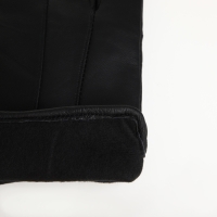 Перчатки мужские, размер XXL, с утеплителем, цвет чёрный Перчатки мужские, размер XXL, с утеплителем, цвет чёрный