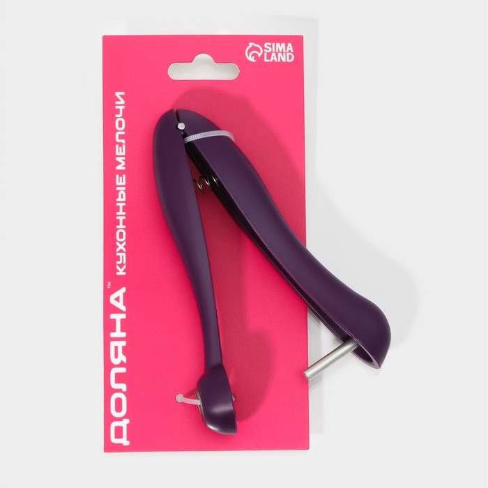 Удалитель косточек Доляна «Ловкач», цвет фиолетовый Удалитель косточек Доляна «Ловкач», цвет фиолетовый