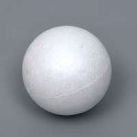 Набор шаров из пенопласта, 10 см, 6 штук