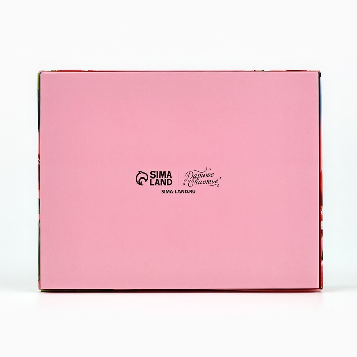 Коробка складная под 12 конфет &laquo;Для тебя&raquo;, 14,4 х 18,4 х 3,8 см