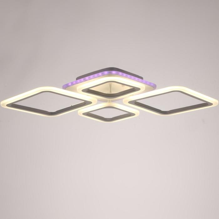 Люстра ГАЛЛОП 10410005 LED 90Вт белая 73x50,5x7,5 см.