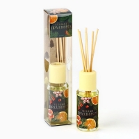 Аромадиффузор ароматический палочки &laquo;Новогодняя коллекция: Аромат праздника&raquo;, аромат апельсин, 30 мл