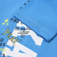 Футболка для мальчика, цвет голубой, рост 134 Футболка для мальчика, цвет голубой, рост 134