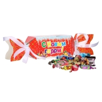 Новый год. Подарочный набор конфет "Лакомка", 200 г