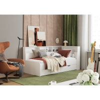 Кровать с ящиками Юта 1800, 1982х900х1000, Белый Кровать с ящиками Юта 1800, 1982х900х1000, Белый