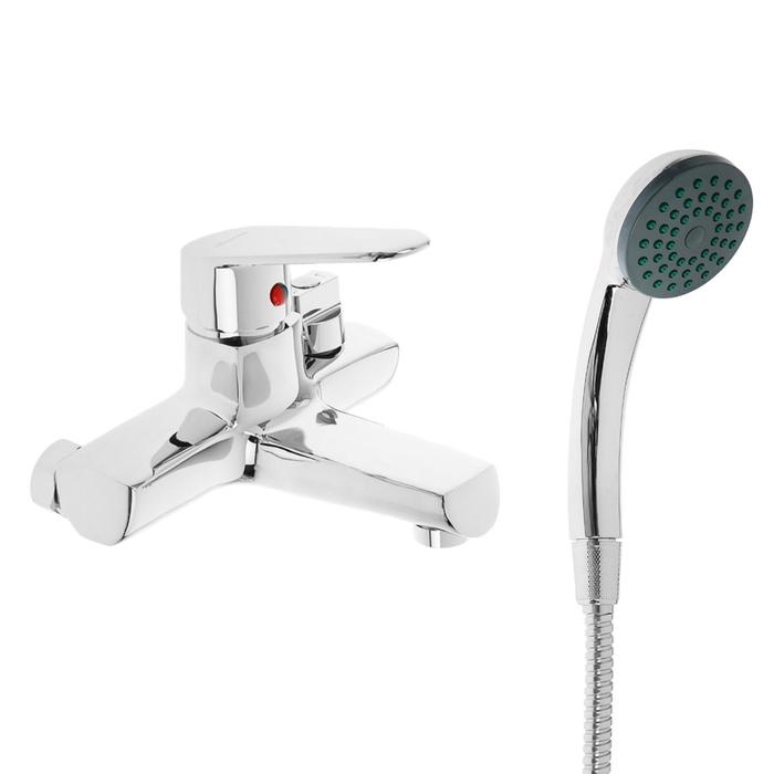 Cмеситель для ванны Accoona A6369, однорычажный, короткий излив, силумин, хром Cмеситель для ванны Accoona A6369, однорычажный, короткий излив, силумин, хром