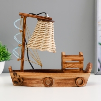 Настольная лампа "Корабль" Е12 24,5х9х22 см Настольная лампа "Корабль" Е12 24,5х9х22 см