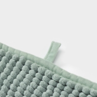 Коврик для дома LaDо́m, букли, плотность 1000 г, 50&times;80 см, цвет мятный