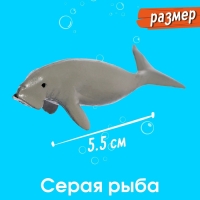 Набор морских животных «Морские обитатели», 6 фигурок Набор морских животных «Морские обитатели», 6 фигурок