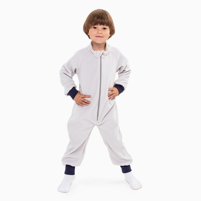 Комбинезон детский, цвет светло-серый, рост 80 см Комбинезон детский, цвет светло-серый, рост 80 см