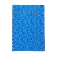 Тетрадь A4, 96 листов в линейку на гребне "Лабиринт", обложка мелованный картон, глянцевая ламинация, тиснение, блок 65 г/м2, 4В МИКС Тетрадь A4, 96 листов в линейку на гребне "Лабиринт", обложка мелованный картон, глянцевая ламинация, тиснение, блок 65 г/м2, 4В МИКС