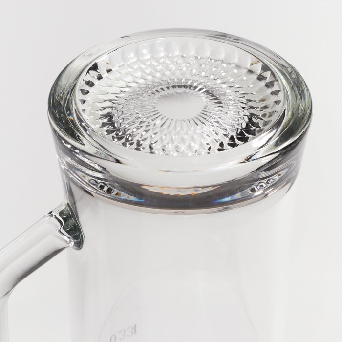 Набор стеклянных кружек &laquo;Время дегустаций. Пивная кружка&raquo;, 330 мл, 2 шт