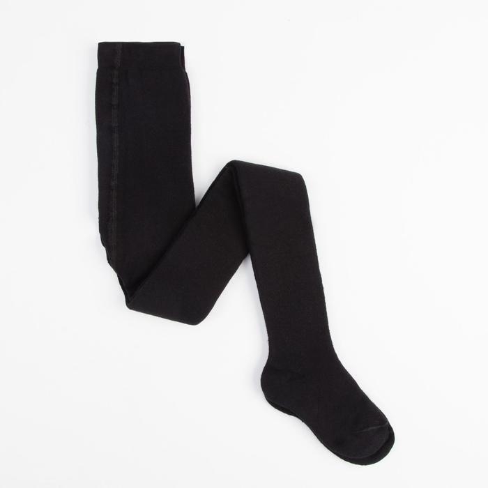 Колготки детские махровые, цвет чёрный, рост 140-146 см Колготки детские махровые, цвет чёрный, рост 140-146 см