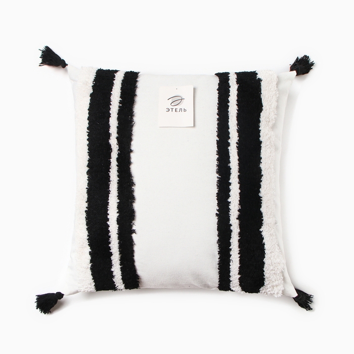 Наволочка декоративная Этель бохо Line 45х45 см, хлопок