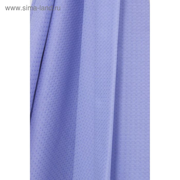 Простыня вафельная для бани &laquo;Экономь и Я&raquo;, 150х180 см, цвет сиреневый