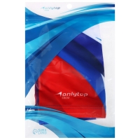 Шапочка для плавания взрослая ONLYTOP, тканевая, обхват 54-60 см Шапочка для плавания взрослая ONLYTOP, тканевая, обхват 54-60 см