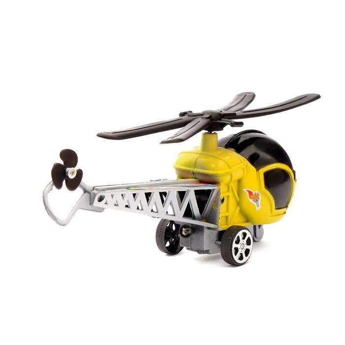 Вертолёт заводной «Спасательный», набор 2 шт., МИКС Вертолёт заводной «Спасательный», набор 2 шт., МИКС