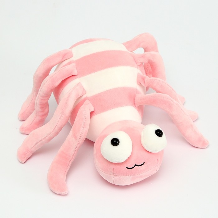 Мягкая игрушка &laquo;Паук&raquo;, 27 см, цвет розовый