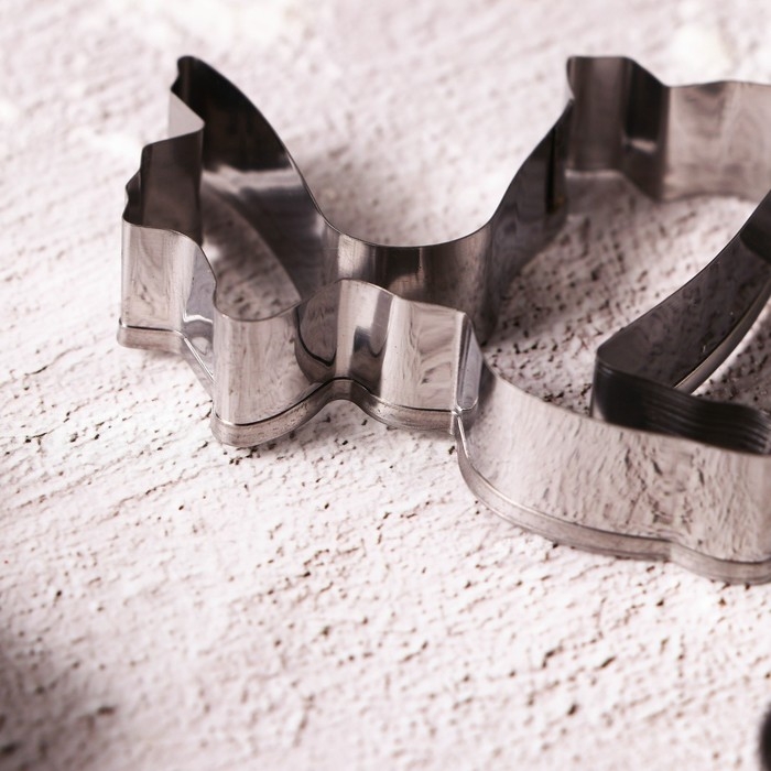 Новый год. Набор форм для печенья &laquo;Зимняя сказка&raquo;, металл, 4 шт