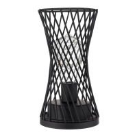 Ночник "Джеро" LED от батареек 3хАА черный 10х10х18,5 см RISALUX