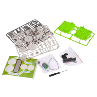 Конструктор &laquo;Квадробот&raquo;, 59 деталей, 4 варианта сборки, работает от батареек