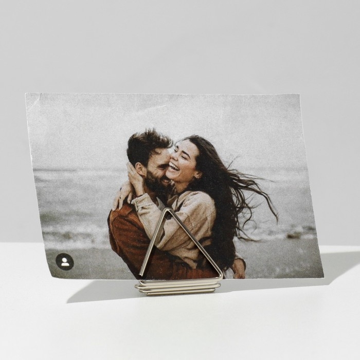 Ценникодержатель с зажимом «Треугольник» набор 5шт, 2,4×2,4×1,2 см, цвет серебро Ценникодержатель с зажимом «Треугольник» набор 5шт, 2,4×2,4×1,2 см, цвет серебро