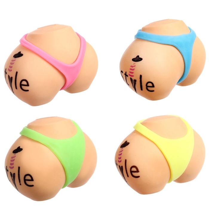 Антистресс мялка «Тропический релакс», с пастой, набор 3 шт, МИКС Антистресс мялка «Тропический релакс», с пастой, набор 3 шт, МИКС