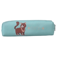 Пенал школьный на молнии "Кот", МИКС Пенал школьный на молнии "Кот", МИКС