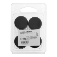 Зеркалодержатель ТУНДРА , d=25 мм, без сверления, цвет черный, пластик, 4 шт. Зеркалодержатель ТУНДРА , d=25 мм, без сверления, цвет черный, пластик, 4 шт.