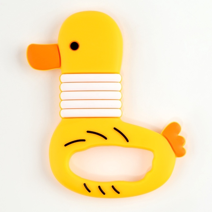 Прорезыватель силиконовый для зубов «Уточка» Прорезыватель силиконовый для зубов «Уточка»